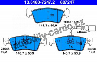 Sada brzdových destiček ATE 13.0460-7247 (AT 607247) - VW