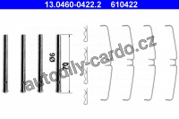 Sada příslušenství, obložení kotoučové brzdy ATE 13.0460-0422 (AT 610422)
