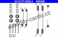 Sada příslušenství, brzdové čelisti ATE 03.0137-9208 (AT 669208)