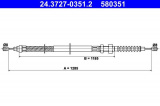 Lanko ruční brzdy ATE 24.3727-0351 (AT 580351)