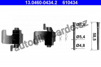 Sada příslušenství, obložení kotoučové brzdy ATE 13.0460-0434 (AT 610434)
