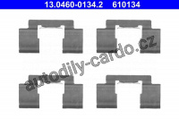 Sada příslušenství, obložení kotoučové brzdy ATE 13.0460-0134 (AT 610134)