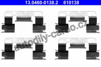 Sada příslušenství, obložení kotoučové brzdy ATE 13.0460-0138 (AT 610138)