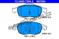 Sada brzdových destiček ATE 13.0460-7254 (AT 607254)