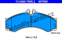 Sada brzdových destiček ATE 13.0460-7905 (AT 607905)