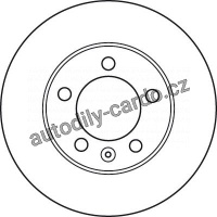 Brzdový kotouč TRW DF6131S
