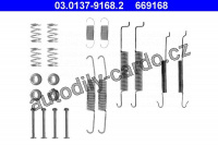 Sada příslušenství, brzdové čelisti ATE 03.0137-9168 (AT 669168) - VW