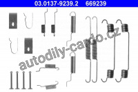 Sada příslušenství, brzdové čelisti ATE 03.0137-9239 (AT 669239)