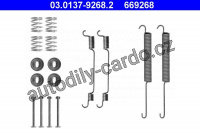 Sada příslušenství, brzdové čelisti ATE 03.0137-9268 (AT 669268)