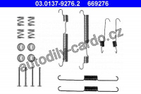Sada příslušenství, brzdové čelisti ATE 03.0137-9276 (AT 669276)