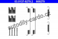 Sada příslušenství, brzdové čelisti ATE 03.0137-9279 (AT 669279)