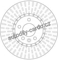 Brzdový kotouč TRW (DF6499S)