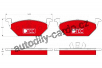 Sada brzdových destiček TRW GDB1984DTE