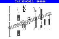 Sada příslušenství, brzdové čelisti ATE 03.0137-9096 (AT 669096)