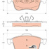 Sada brzdových destiček TRW GDB1880