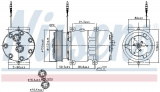 Kompresor klimatizace NISSENS 89168