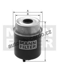 Palivový filtr MANN WK8125 (MF WK8125)