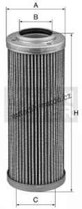 Hydraulický filtr MANN MF HD1080/1