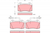 Sada brzdových destiček TRW GDB1519 - ALFA ROMEO 156