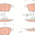 Sada brzdových destiček TRW GDB1528 - AUDI A6