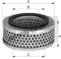 Vzduchový filtr MANN C38161 (MF C38161)
