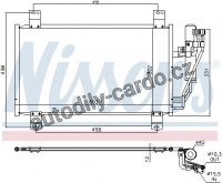 Chladič klimatizace NISSENS 940779