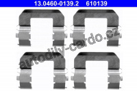 Sada příslušenství, obložení kotoučové brzdy ATE 13.0460-0139 (AT 610139)