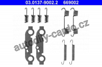 Sada příslušenství, parkovací brzdové čelisti ATE 03.0137-9002 (AT 669002)