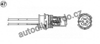 Lambda sonda NGK OZA659-EE27 - MERCEDES-BENZ