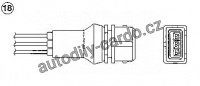 Lambda sonda NGK OZA445-E3 - VW
