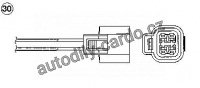 Lambda sonda NGK OZA502-E36 - MITSUBISHI