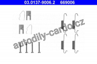 Sada příslušenství, brzdové čelisti ATE 03.0137-9006 (AT 669006)