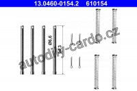Sada příslušenství, obložení kotoučové brzdy ATE 13.0460-0154 (AT 610154)
