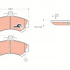 Sada brzdových destiček TRW GDB1198 - MITSUBISHI CARISMA