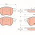 Sada brzdových destiček TRW GDB1200 - VW PASSAT