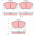 Sada brzdových destiček TRW GDB1223 - ALFA ROMEO 145.146