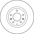 Brzdový kotouč TRW DF4968S - MAZDA RX8 05-07