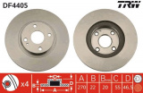 Brzdový kotouč TRW DF4405 - MAZDA MX5 00-05