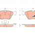 Sada brzdových destiček TRW GDB1264 - BMW 5