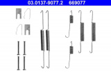 Sada příslušenství, brzdové čelisti ATE 03.0137-9077 (AT 669077)