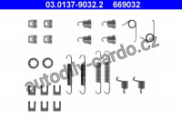 Sada příslušenství, brzdové čelisti ATE 03.0137-9032 (AT 669032)