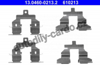 Sada příslušenství, obložení kotoučové brzdy ATE 13.0460-0213 (AT 610213)