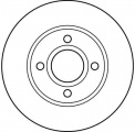 Brzdový kotouč TRW DF2622 - FORD MONDEO