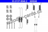 Sada příslušenství, brzdové čelisti ATE 03.0137-9046 (AT 669046)