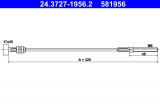 Lanko ruční brzdy ATE 24.3727-1956 (AT 581956)