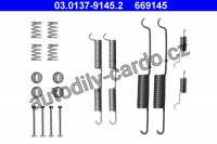 Sada příslušenství, brzdové čelisti ATE 03.0137-9145 (AT 669145)