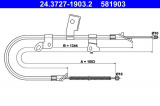 Lanko ruční brzdy ATE 24.3727-1903 (AT 581903)