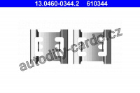 Sada příslušenství, obložení kotoučové brzdy ATE 13.0460-0344 (AT 610344)