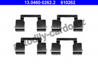 Sada příslušenství, obložení kotoučové brzdy ATE 13.0460-0262 (AT 610262)