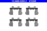 Sada příslušenství, obložení kotoučové brzdy ATE 13.0460-0265 (AT 610265)